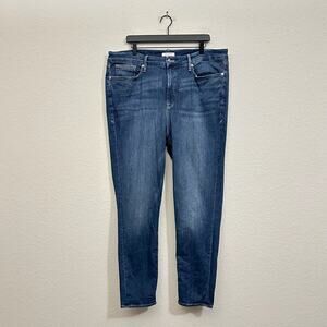 GOOD AMERICAN Good Legs Skinny Jeans Blue Denim High Rise
